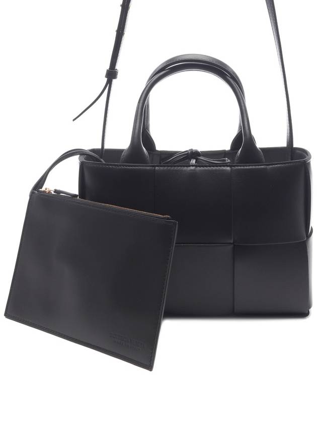 Arco Mini Tote Bag Black - BOTTEGA VENETA - BALAAN 2