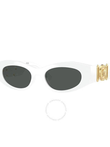 Versace Dark Grey Oval Ladies Sunglasses VE4480U 314/87 51 - VERSACE - BALAAN 1