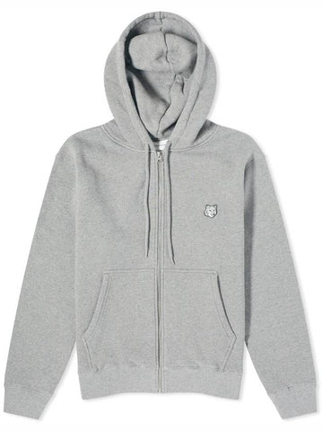 Bold FoHead Patch Zip Hoodie MM00714KM0307 H131 - MAISON KITSUNE - BALAAN 1