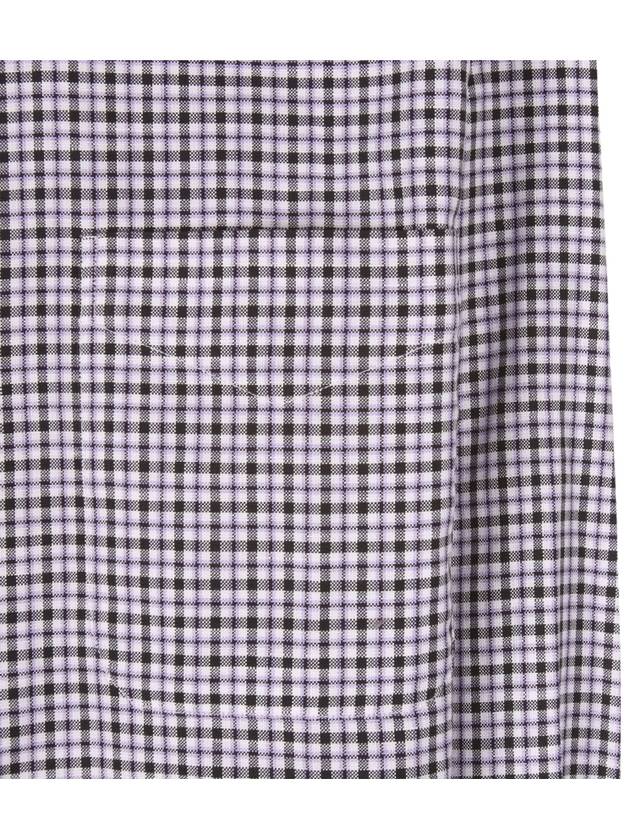 94UTAN Violet Check Shirt - TOM FORD - BALAAN 3