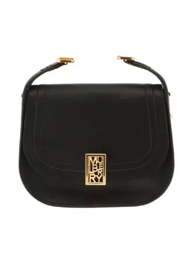 Silky Carf Sadie Satchel Shoulder Bag Black - MULBERRY - BALAAN 6