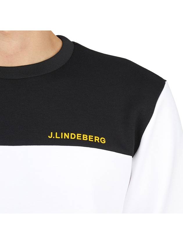 Men's JEFF Long Sleeve T-Shirt White - J.LINDEBERG - BALAAN 9