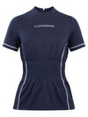 Golf Kim Top Short Sleeve T-Shirt KIM TOP Navy - J.LINDEBERG - BALAAN 5