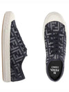 Domino FF Morty Denim Low Top Sneakers Blue - FENDI - BALAAN 2