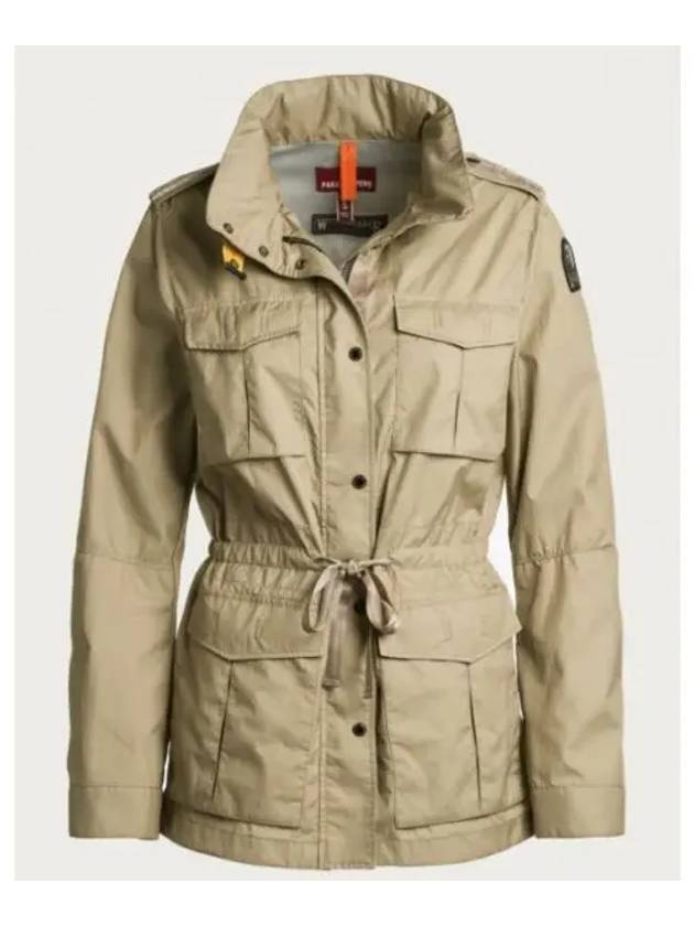 Women's Dulcie Snap Button Cuff Zip-Up Jacket Beige - PARAJUMPERS - BALAAN 2