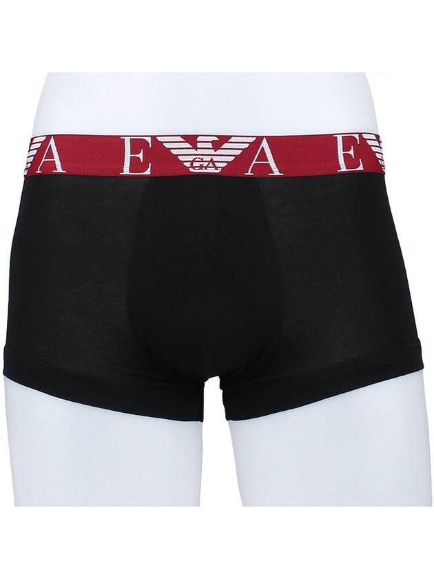 Stretch Cotton Logo Boxer Briefs 3-Pack - EMPORIO ARMANI - 7