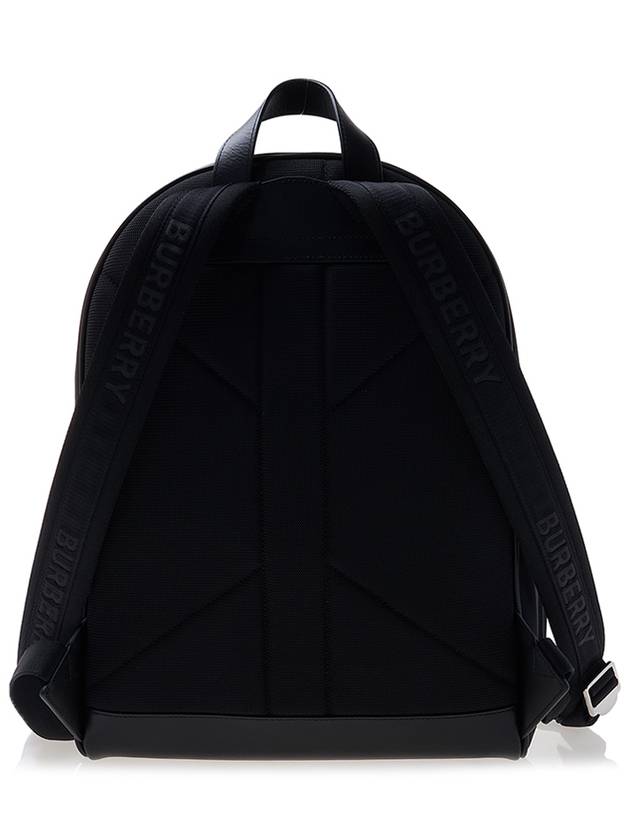 Logo Print Nylon Backpack Black - BURBERRY - BALAAN 4