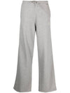 Women's Isoli Wide Pants Grey - GANNI - BALAAN 2