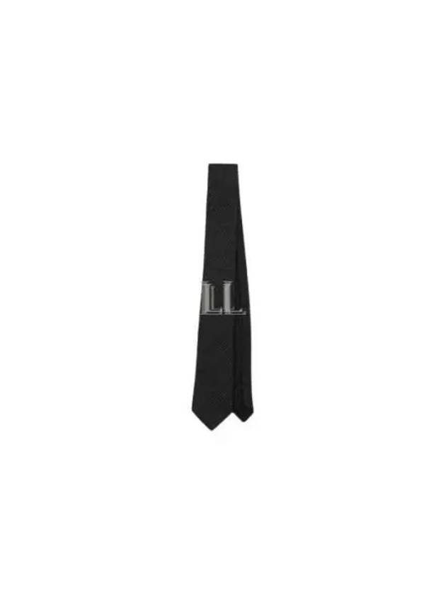 Striped Tie Black - SAINT LAURENT - BALAAN 2