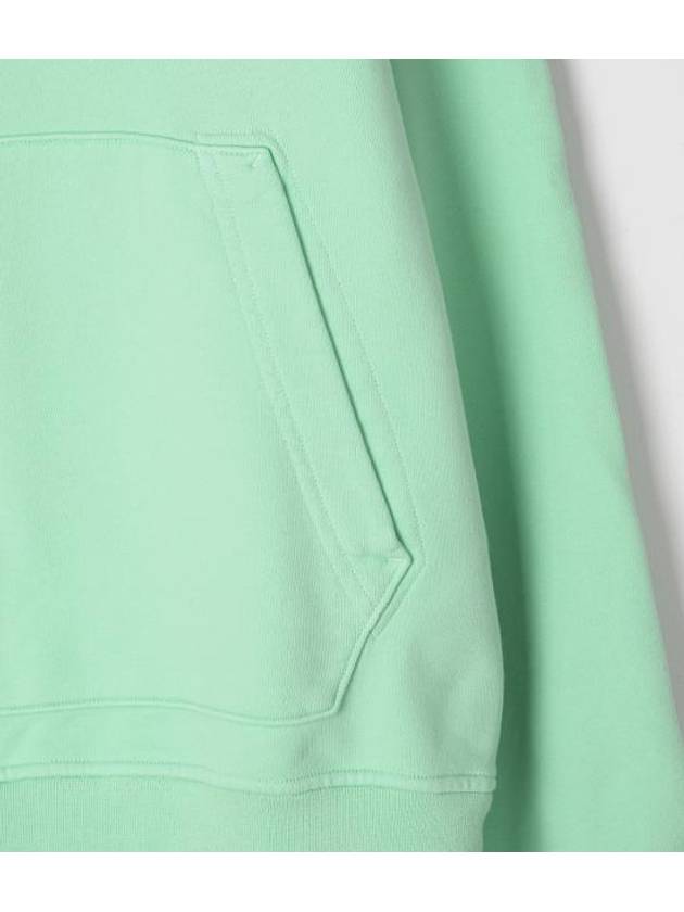 Signature Logo Patch Hoodie Light Green - STONE ISLAND - BALAAN 6