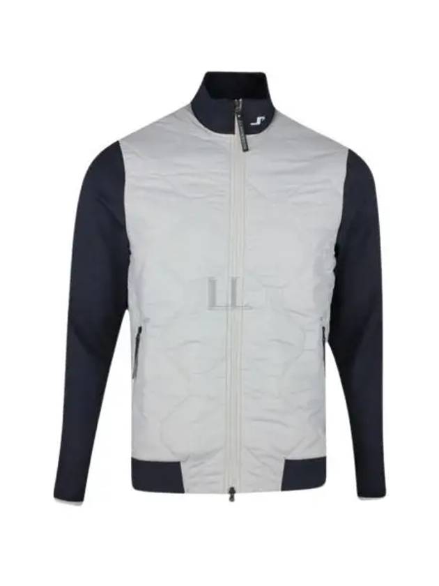 Golf Quilt Hybrid Jacket Grey - J.LINDEBERG - BALAAN 2