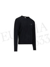 ORB Embroidered Crew Neck Knit Top Black - VIVIENNE WESTWOOD - BALAAN 4