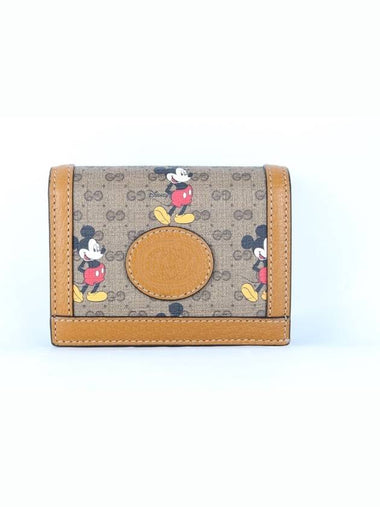 Disney Mickey Mouse card wallet - GUCCI - BALAAN 1