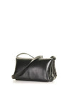 Prisma Medium Leather Shoulder Bag Black - MARNI - BALAAN 3