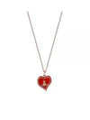 Petra Heart Logo Necklace Red - VIVIENNE WESTWOOD - BALAAN 2