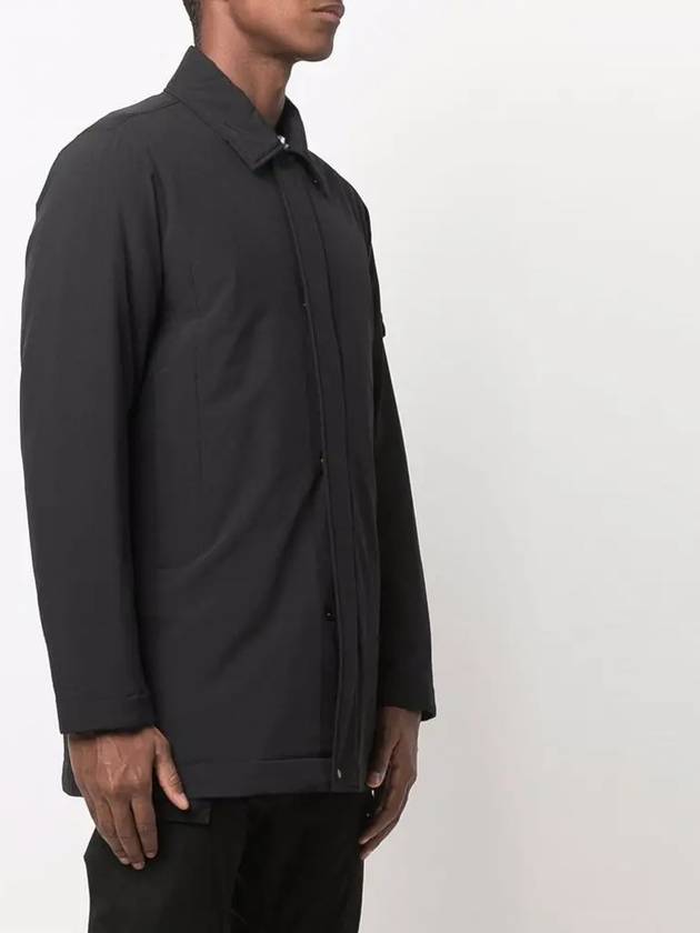 Soft Shell R Dye Technology Car Zip-up Jacket Black - STONE ISLAND - BALAAN 3