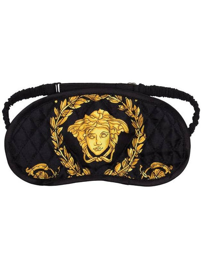 Medusa Print Sleep Mask Black - VERSACE - BALAAN 2