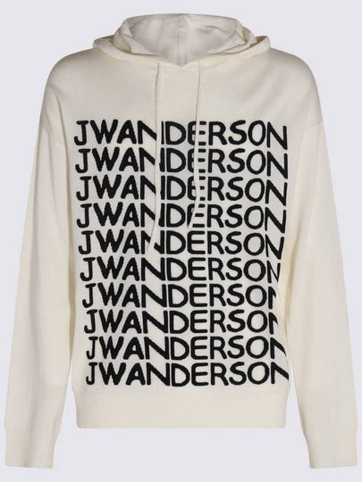 23 ss White Black Wool Sweatshirt KW0809YN0170903 B0480499909 - JW ANDERSON - BALAAN 2