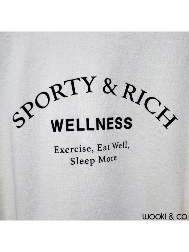 Wellness Studio Sweatshirt Ivory - SPORTY & RICH - BALAAN 5