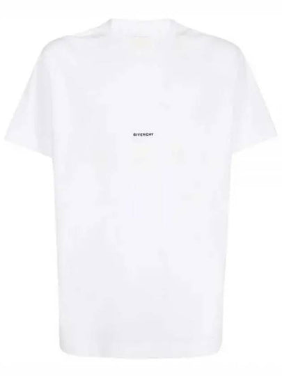 G Rider Oversized Short Sleeved T-Shirt White - GIVENCHY - BALAAN 2