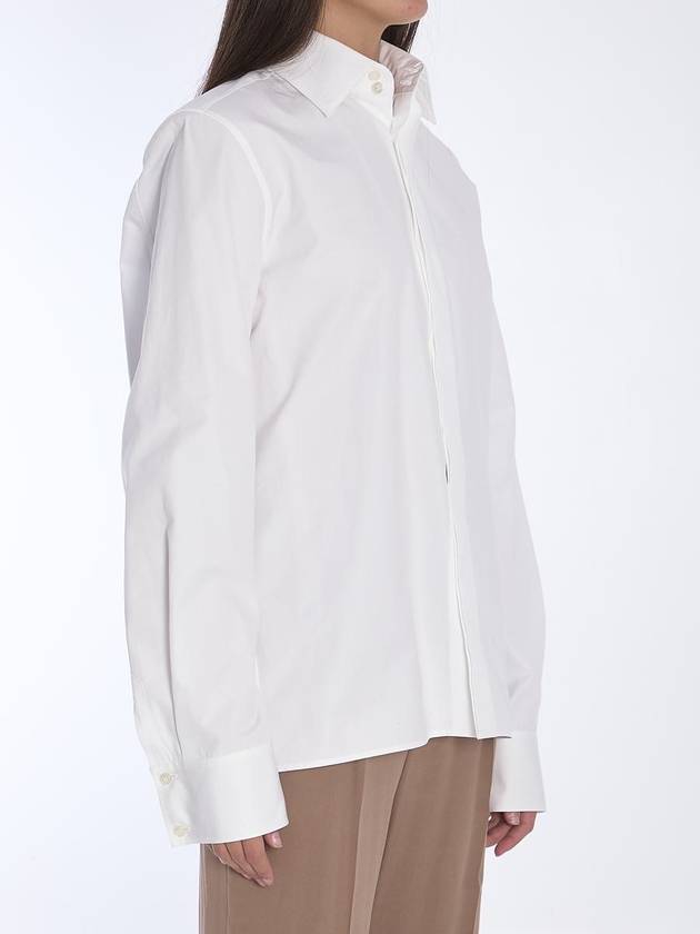 Cotton Poplin Shirt - SAINT LAURENT - BALAAN 2