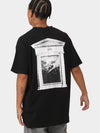 Surf Tomb 50 50 Short Sleeve T-Shirt Black - STUSSY - BALAAN 2