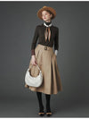 Marigold trench skirt dark beige - DE PERI MERA - BALAAN 5