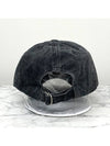 Embroidered Logo Ball Cap Grey - ACNE STUDIOS - BALAAN 5