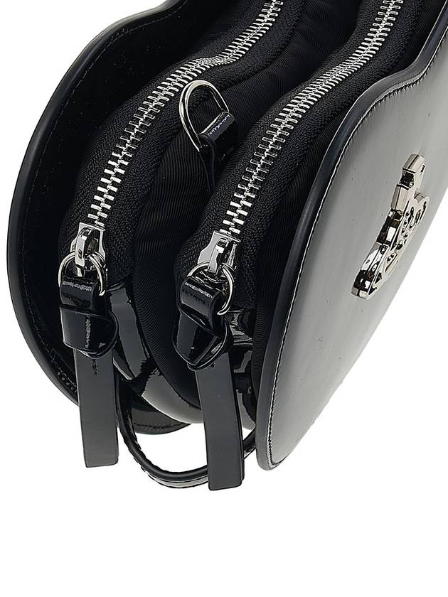 Louise Heart Cross Bag Black - VIVIENNE WESTWOOD - BALAAN 9