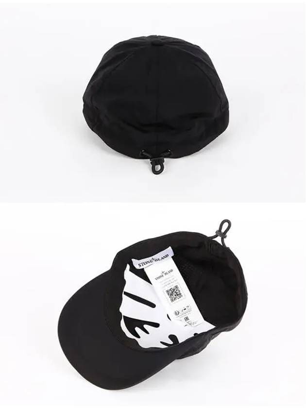 Nylon Logo Ball Cap Black - STONE ISLAND - BALAAN 5