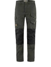 Women's Vidda Pro Trousers Dark Grey Black - FJALL RAVEN - BALAAN 1