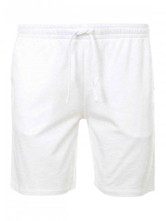 Pony Logo Bermuda Track Shorts White - POLO RALPH LAUREN - BALAAN 1