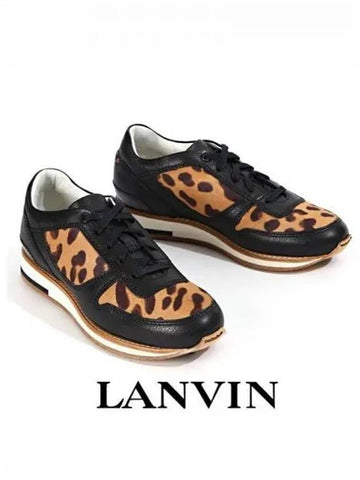 Leopard women s sneakers 270888 - LANVIN - BALAAN 1