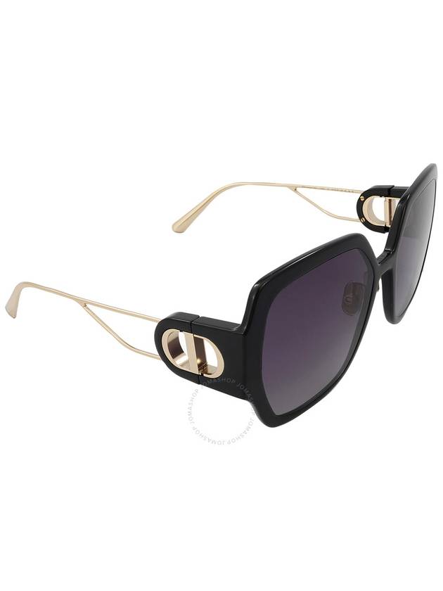 Dior 30MONTAIGNE S6U Smoke Gradient Oversized Ladies Sunglasses CD40083U 01B 58 - DIOR - BALAAN 3