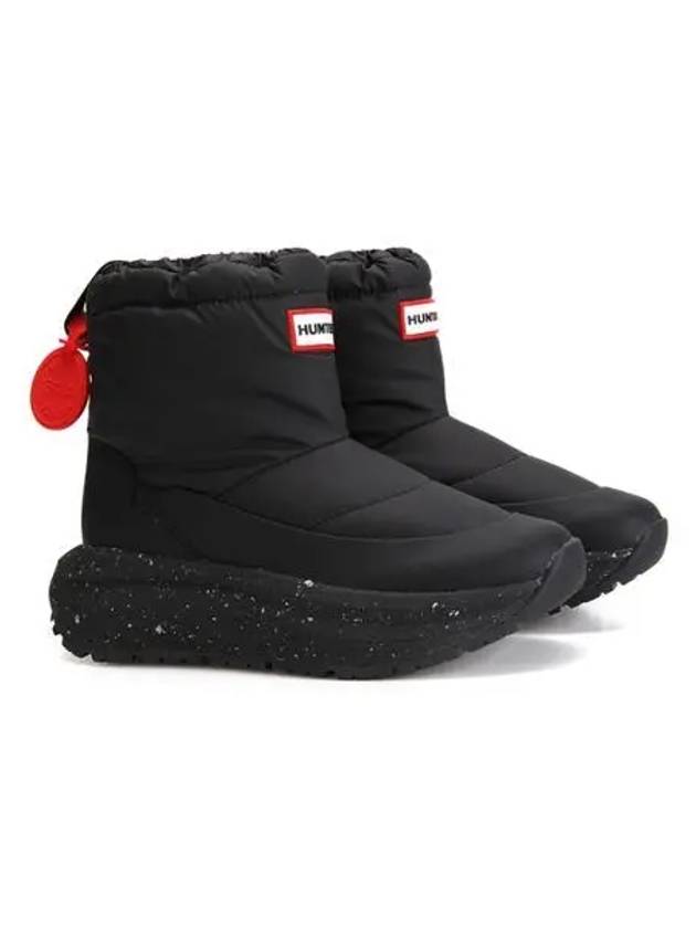 Grip Short Snow Boots Black UFS7100NYLBLK - HUNTER - BALAAN 1