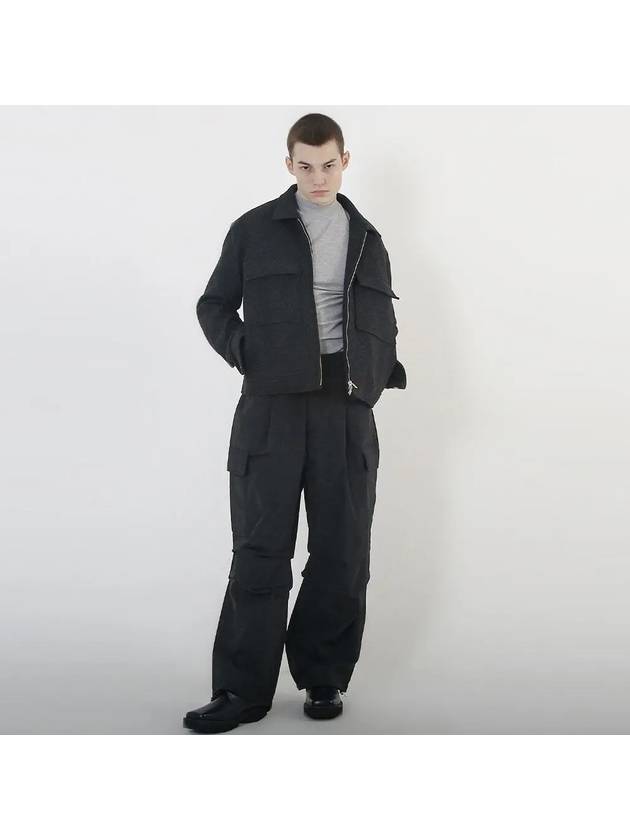 Padding Parachute Cargo Pants Black - CHANCE'S NOI - BALAAN 8