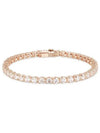 Matrix Crystal Tennis Bracelet Rose Gold - SWAROVSKI - BALAAN 2