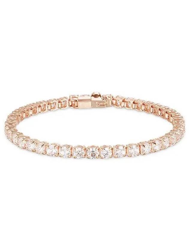 Matrix Crystal Tennis Bracelet Rose Gold - SWAROVSKI - BALAAN 2