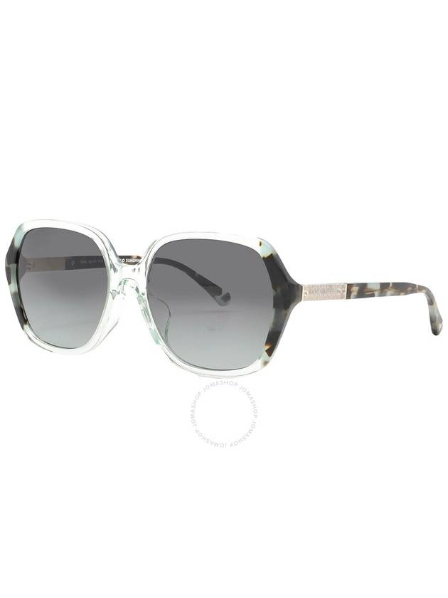 Kate Spade Dark Grey Shaded Square Ladies Sunglasses ELLERY/F/S 0PJP/9O 57 - KATE SPADE - BALAAN 3