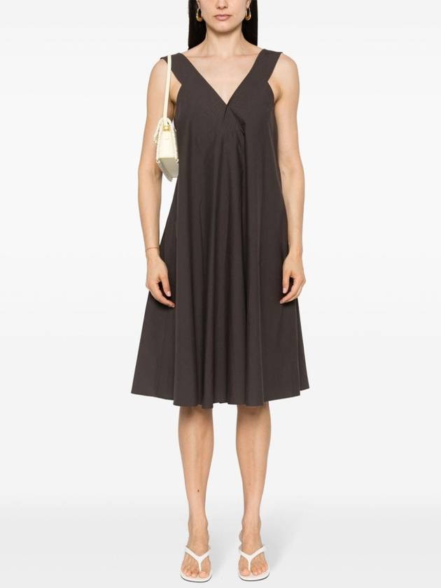 V-neck cotton dress - P.A.R.O.S.H. - BALAAN 2