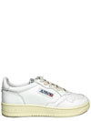 Medalist Leather Low Top Sneakers White - AUTRY - BALAAN 2