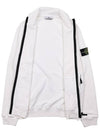 Garment Dyed OLD Treatment Zip Up Jacket White - STONE ISLAND - BALAAN 10