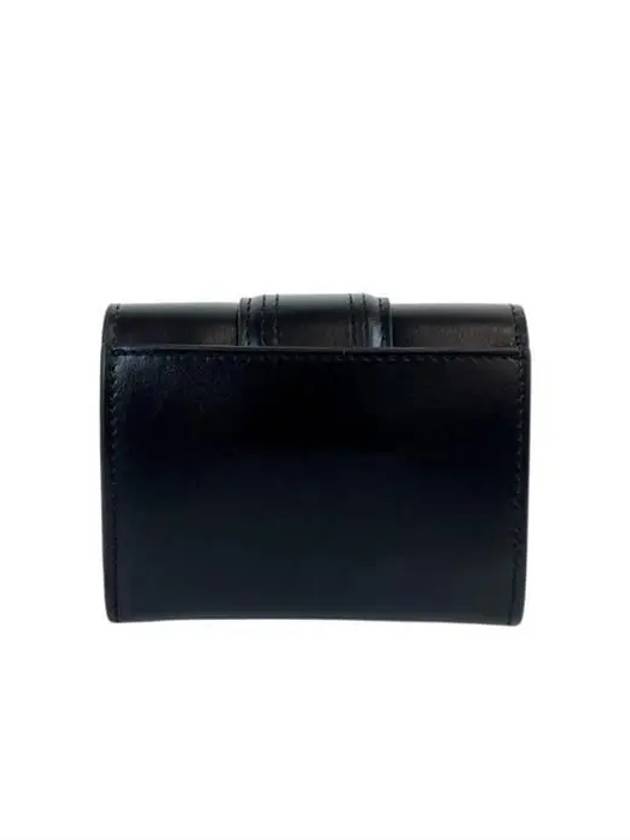 Le Compact Bambino Flap Card Wallet Black - JACQUEMUS - BALAAN 3