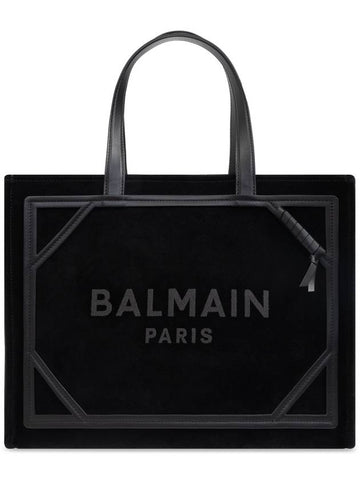 Balmain B-Army Medium Shopper Bag, Women's, Black - BALMAIN - BALAAN 1