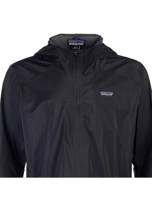 Recycle Logo Zip-up Jacket Black - PATAGONIA - BALAAN 5