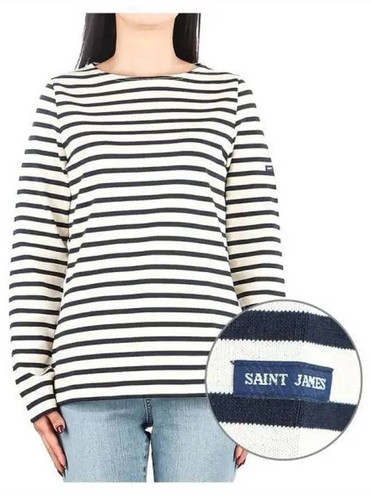 Women s Meridien long sleeve t shirt 270767 - SAINT JAMES - BALAAN 1