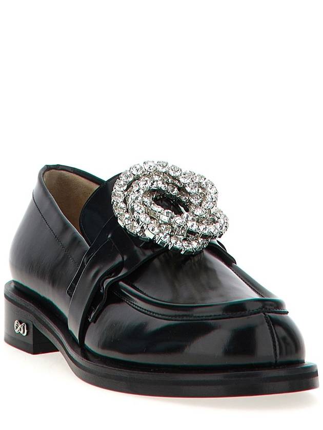 Mach & Mach 'Galaxy Black' Loafers - MACH & MACH - BALAAN 3