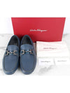 Ferragamo Gancini leather loafer navy 9 5 285 - SALVATORE FERRAGAMO - BALAAN 2