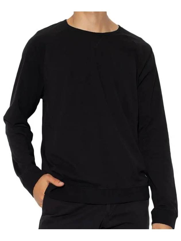 Men's Cotton Long Sleeve T-Shirt Black - PAUL SMITH - BALAAN 2