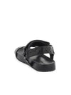 Trip Intrecciato Leather Sandals Black - BOTTEGA VENETA - BALAAN 3